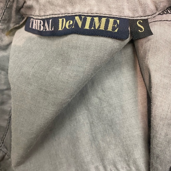 🔴Tribal DeNime Long Sleeve Button Down Shirt - Picture 9 of 9